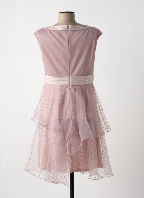 Robe courte rose PAUL BRIAL pour femme