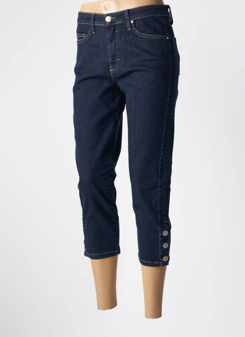 Pantacourt bleu PAUL BRIAL pour femme