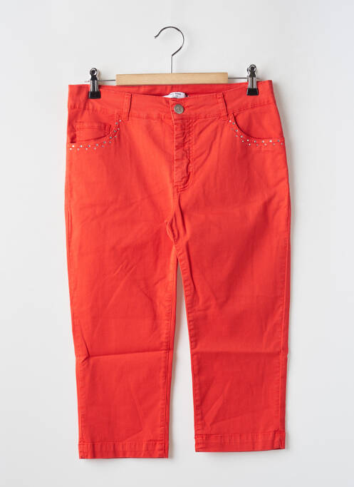 Pantacourt rouge PAUL BRIAL pour femme