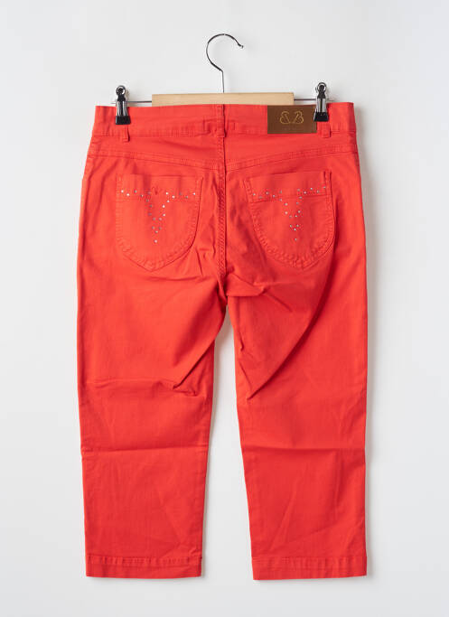 Pantacourt rouge PAUL BRIAL pour femme