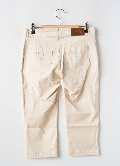 Pantacourt beige PAUL BRIAL pour femme