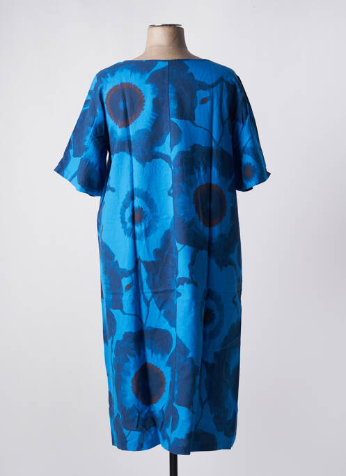 Robe mi-longue bleu G!OZE femme