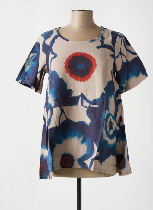 Top bleu G!OZE pour femme