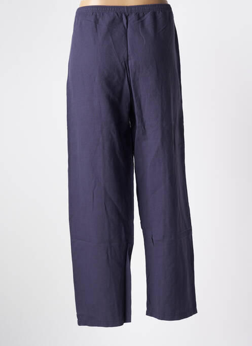 Pantalon droit bleu G!OZE pour femme