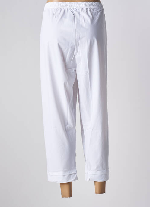 Pantalon droit blanc G!OZE pour femme