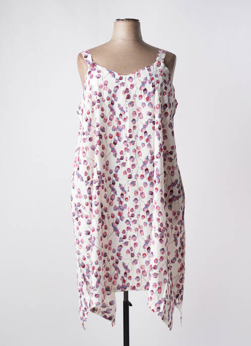 Robe mi-longue rouge G!OZE pour femme