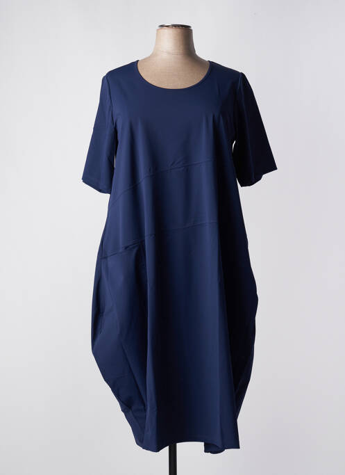 Robe mi-longue bleu G!OZE pour femme