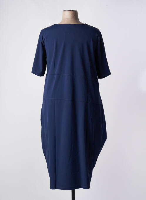 Robe mi-longue bleu G!OZE pour femme
