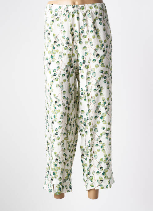 Pantalon droit vert G!OZE pour femme