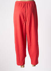 Pantalon droit rouge G!OZE pour femme seconde vue