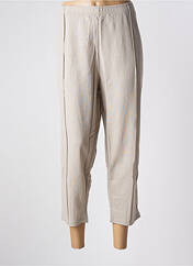 Pantalon 7/8 beige G!OZE pour femme seconde vue