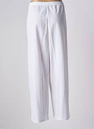 Pantalon droit blanc G!OZE femme
