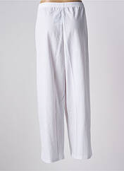 Pantalon droit blanc G!OZE pour femme seconde vue