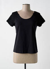 T-shirt noir PAUL BRIAL pour femme seconde vue
