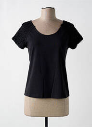 T-shirt noir PAUL BRIAL femme