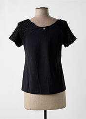 T-shirt noir PAUL BRIAL pour femme seconde vue