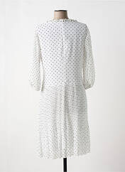 Robe mi-longue blanc PAUL BRIAL pour femme seconde vue