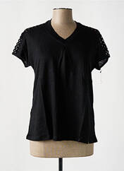T-shirt noir PAUL BRIAL pour femme seconde vue