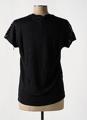 T-shirt noir PAUL BRIAL femme