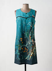 Robe courte bleu PAUL BRIAL pour femme seconde vue