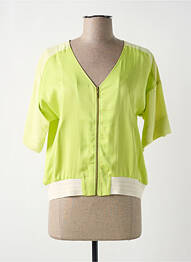 Veste casual vert PAUL BRIAL femme