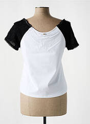 T-shirt blanc PAUL BRIAL pour femme seconde vue