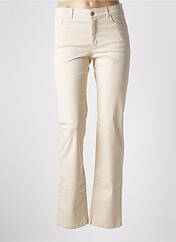 Pantalon droit beige PAUL BRIAL pour femme seconde vue