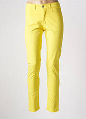 Pantalon slim jaune PAUL BRIAL pour femme seconde vue