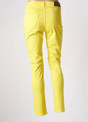 Pantalon slim jaune PAUL BRIAL pour femme seconde vue