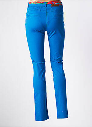 Pantalon slim bleu PAUL BRIAL femme