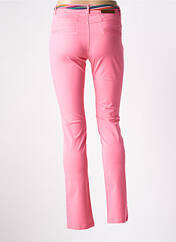 Pantalon slim rose PAUL BRIAL pour femme seconde vue