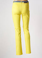 Pantalon slim jaune PAUL BRIAL pour femme seconde vue