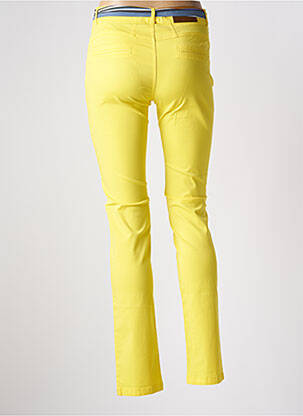 Pantalon slim jaune PAUL BRIAL femme