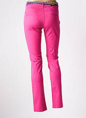 Pantalon slim rose PAUL BRIAL pour femme seconde vue