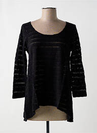 T-shirt noir G!OZE femme