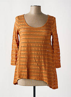 T-shirt orange G!OZE femme