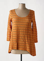 T-shirt orange G!OZE pour femme seconde vue