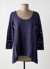 T-shirt bleu G!OZE pour femme seconde vue
