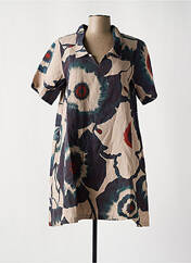 Robe mi-longue bleu G!OZE pour femme seconde vue