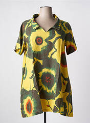 Robe courte jaune G!OZE pour femme seconde vue