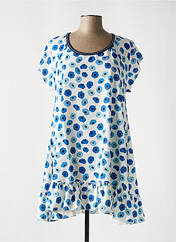Robe courte bleu G!OZE pour femme seconde vue