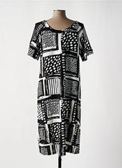 Robe mi-longue noir G!OZE pour femme seconde vue