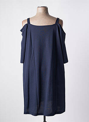 Robe mi-longue bleu G!OZE femme