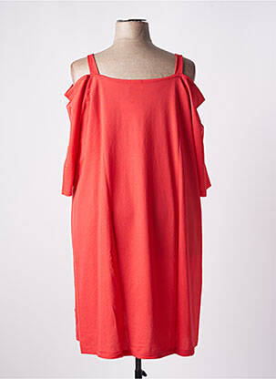 Tunique manches courtes rouge G!OZE femme