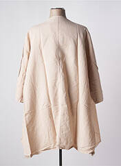 Gilet manches longues beige G!OZE pour femme seconde vue