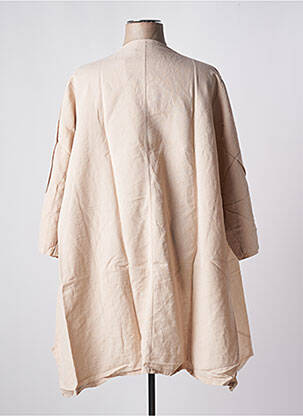 Gilet manches longues beige G!OZE femme