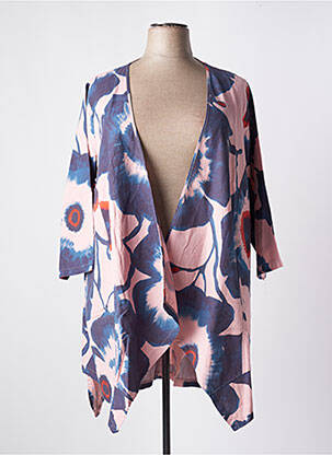 Gilet manches longues rose G!OZE femme