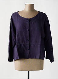 Gilet manches longues bleu G!OZE femme