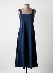 Robe mi-longue bleu MALOKA pour femme seconde vue