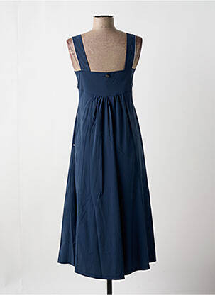 Robe mi-longue bleu MALOKA femme